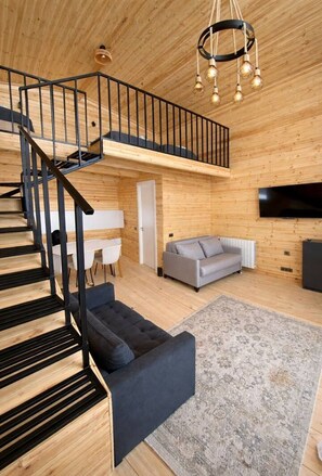 Living area - Gudauri Deka Alpine Cottages - Alpine 1 | Ski-in by Lift Pirveli (Gudauri)