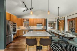 Fridge, microwave, oven, stovetop - Sauna, Hot Tub, Epic Game Room, Fire Pits | Bailey Mountain Retreat (Bailey)