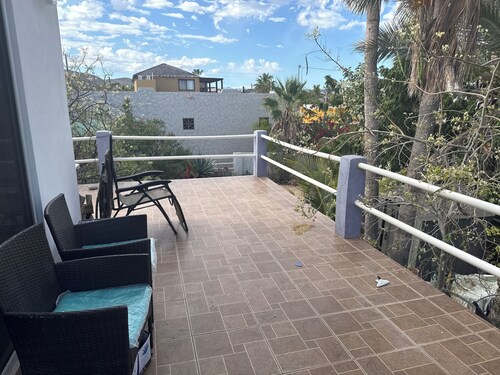 Serene sea view studio Palmas breesas with AC in charming Spa Buenavista Fracc