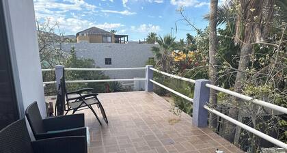 Serene sea view studio Palmas breesas with AC in charming Spa Buenavista Fracc