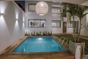 Outdoor pool - Exclusive apartment with pool in Pulpos Beach (Punta Hermosa)