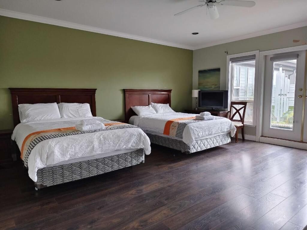 Superior-Doppelzimmer, Terrasse, Blick auf den Innenhof | Kostenloses WLAN