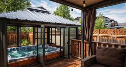 Family Retreat w/ Hot Tub | Banff + DT Access