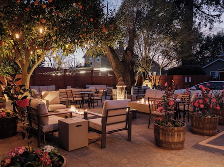 Garden. The Charles Napa, an Artfully Designed Inclusive Inn