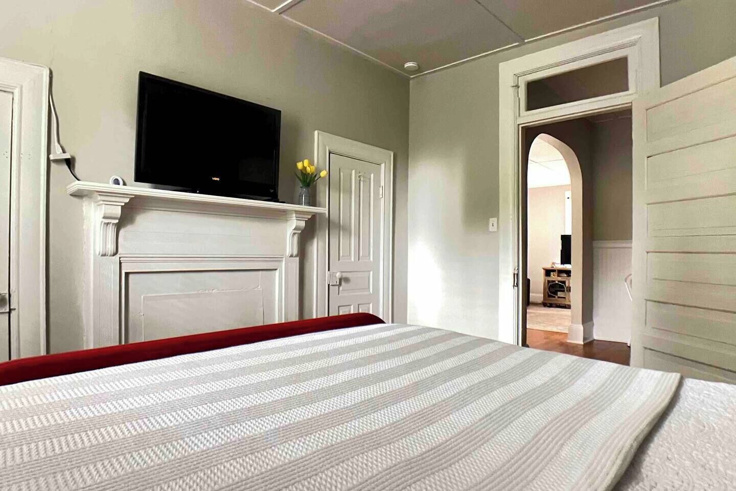 2 dormitorios, tabla de planchar con plancha, wifi y ropa de cama