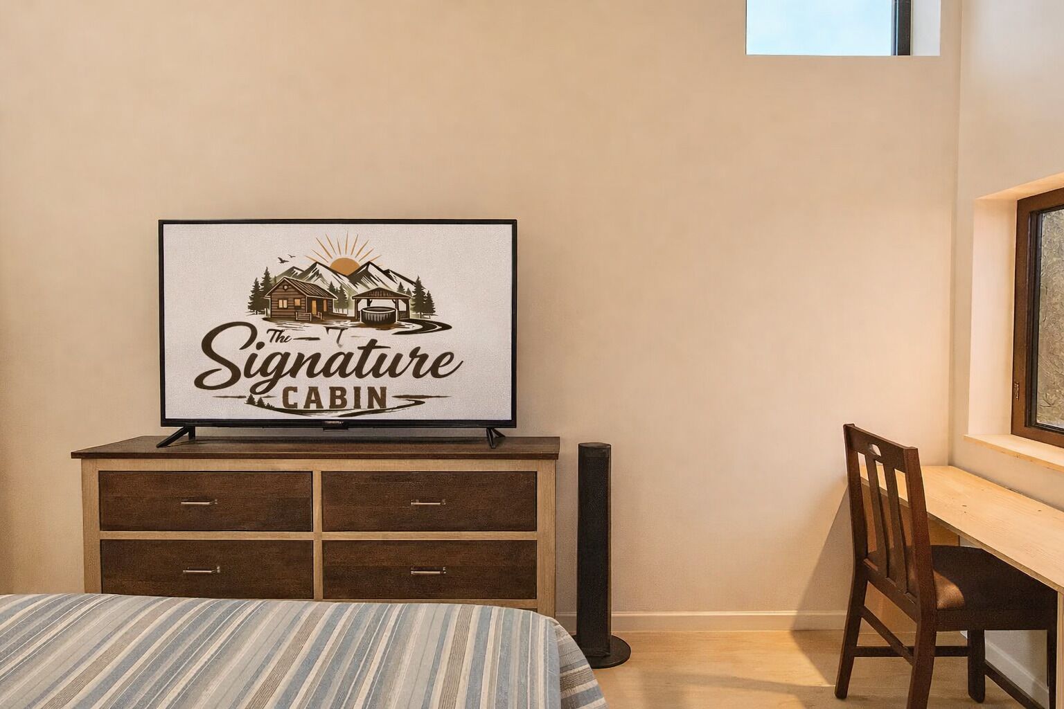 2 bedrooms, desk, free WiFi, bed sheets