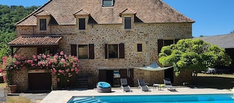 Beautiful stone house with private pool – Dordogne Valley