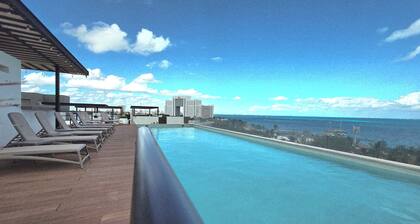 TAKH, Elegant hotel zone 2BR rooftop pool, Balcony