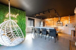 Interior - Oceanfront apartment with an amazing rooftop. (Salvador)