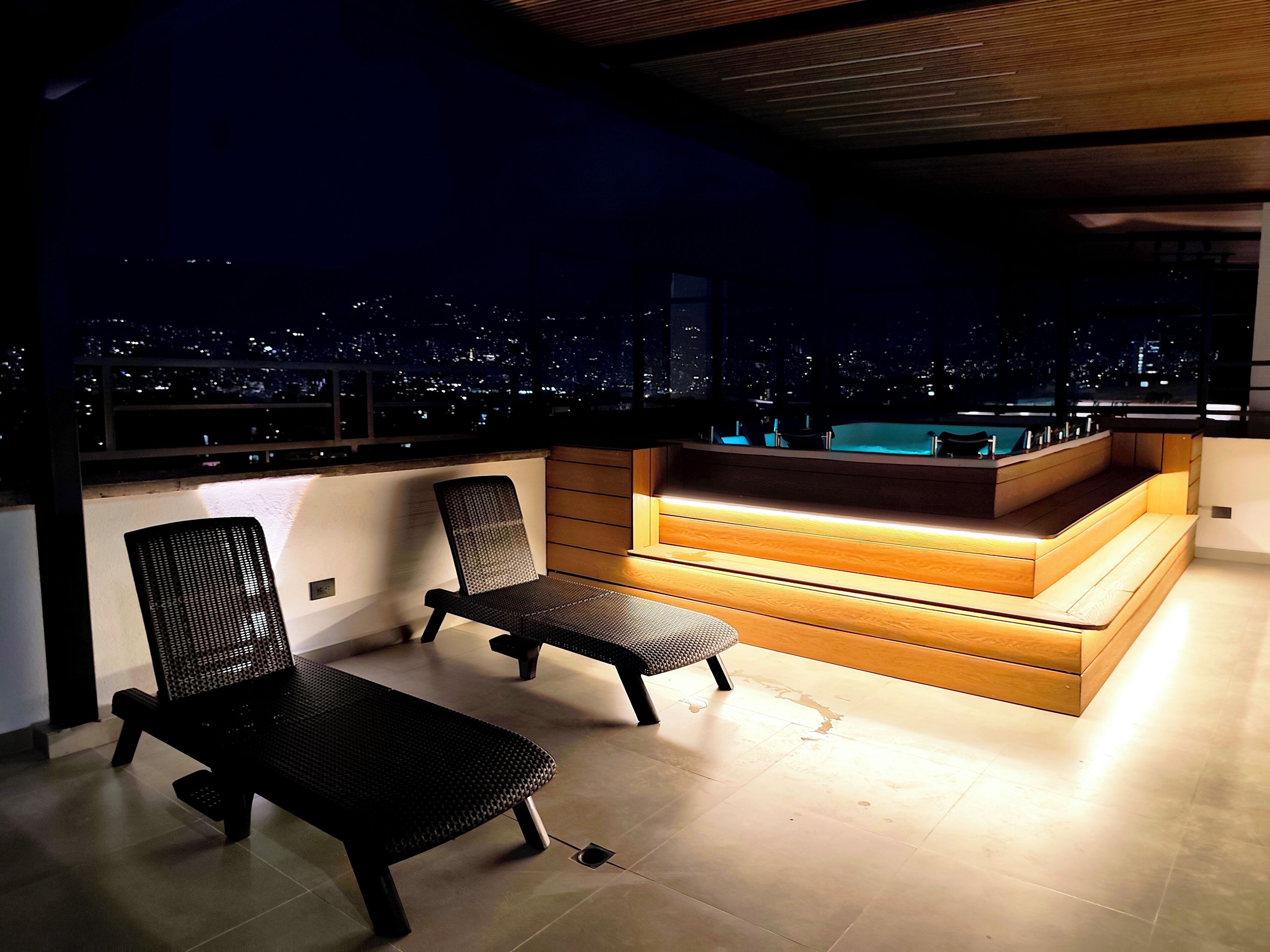 Terraza en la azotea