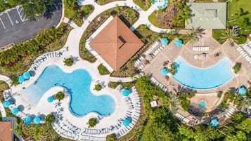 Una piscina riscaldata