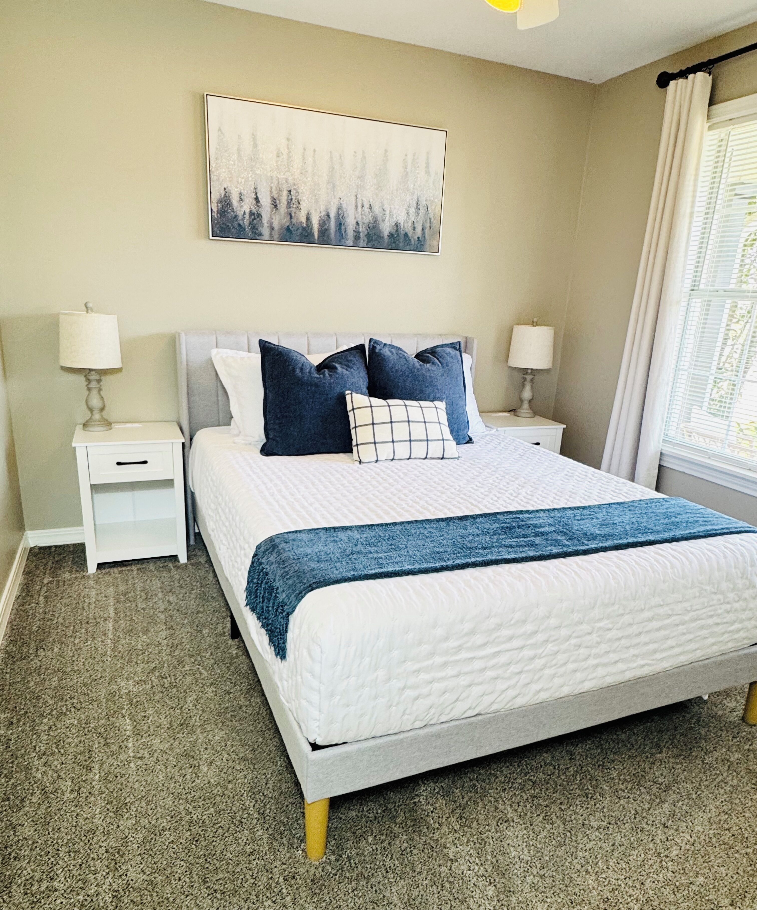 3 bedrooms, desk, iron/ironing board, WiFi