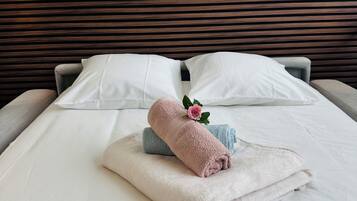 1 chambre, fer et planche Ă repasser, Wi-Fi gratuit, draps fournis