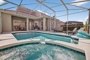 Indoor pool, a heated pool - 937 TH - Tuscan Hills Grandeur (Davenport)