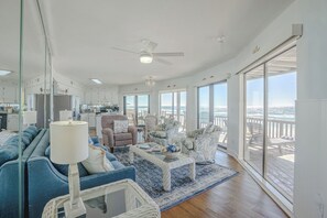 Smart TV - Panorama Beach House Unit A Downstairs Level Only Gulf Front (Panama City Beach)