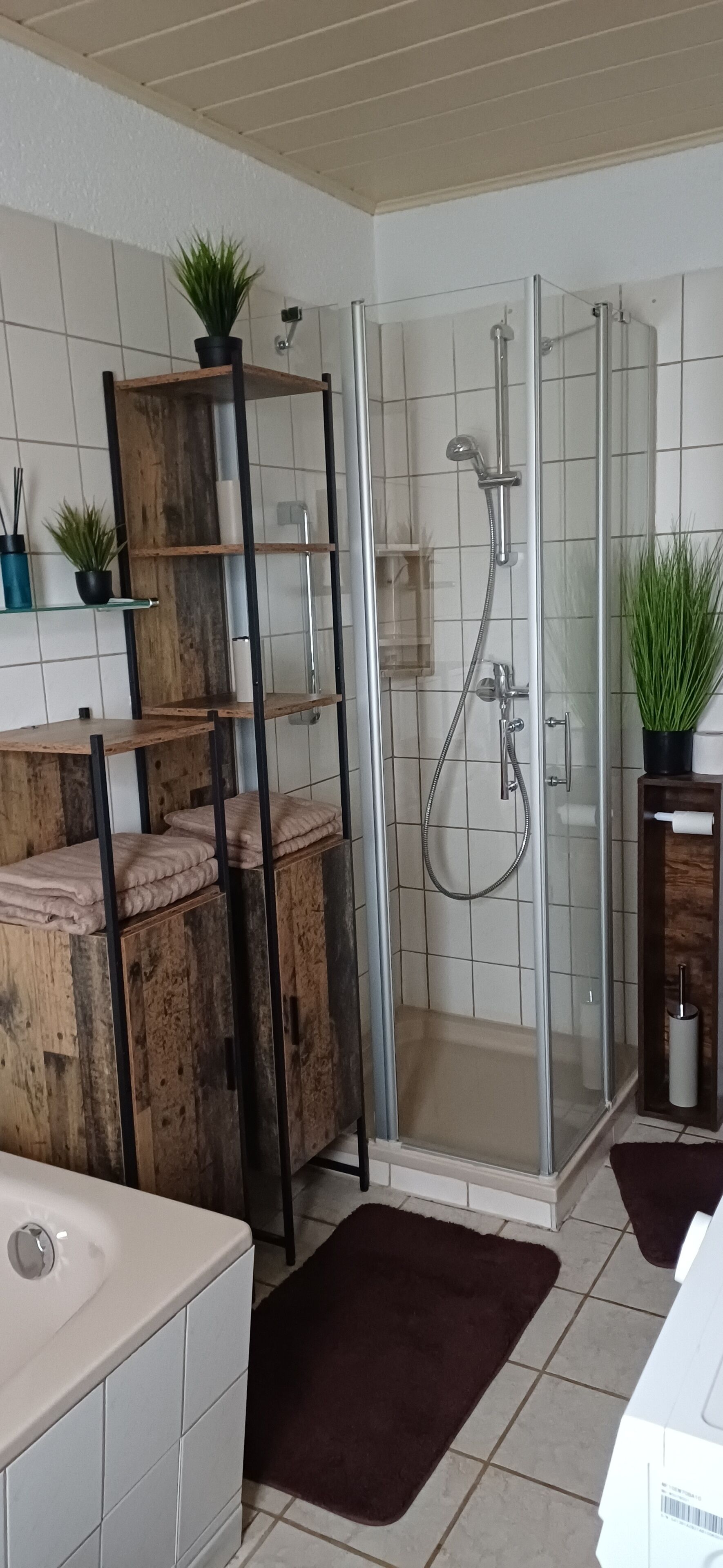 Towels, soap, toilet paper