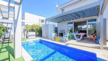 Villa, 1 Bedroom, Balcony, Pool View | Pool | Seasonal outdoor pool