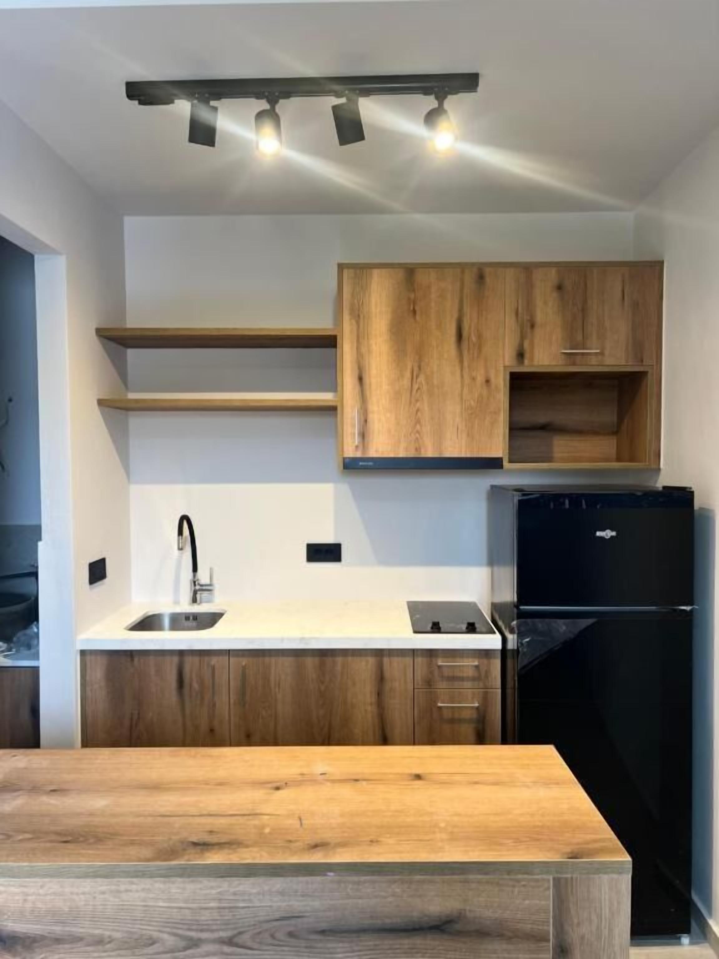 Apartment, Balcony, Garden View | Private kitchen