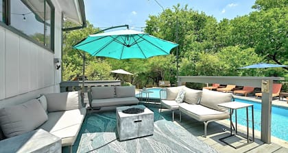 Modern 3BR Home in Vibrant Austin Pool