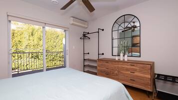 Desk, iron/ironing board, travel crib, WiFi