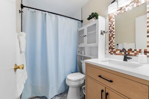 Towels, soap, toilet paper