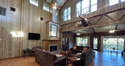 Spacious Lodge Retreat | Sleeps 24 | 8 Suites | Decks, Pond Views & Gathering Spaces