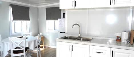 Refrigerador, microondas