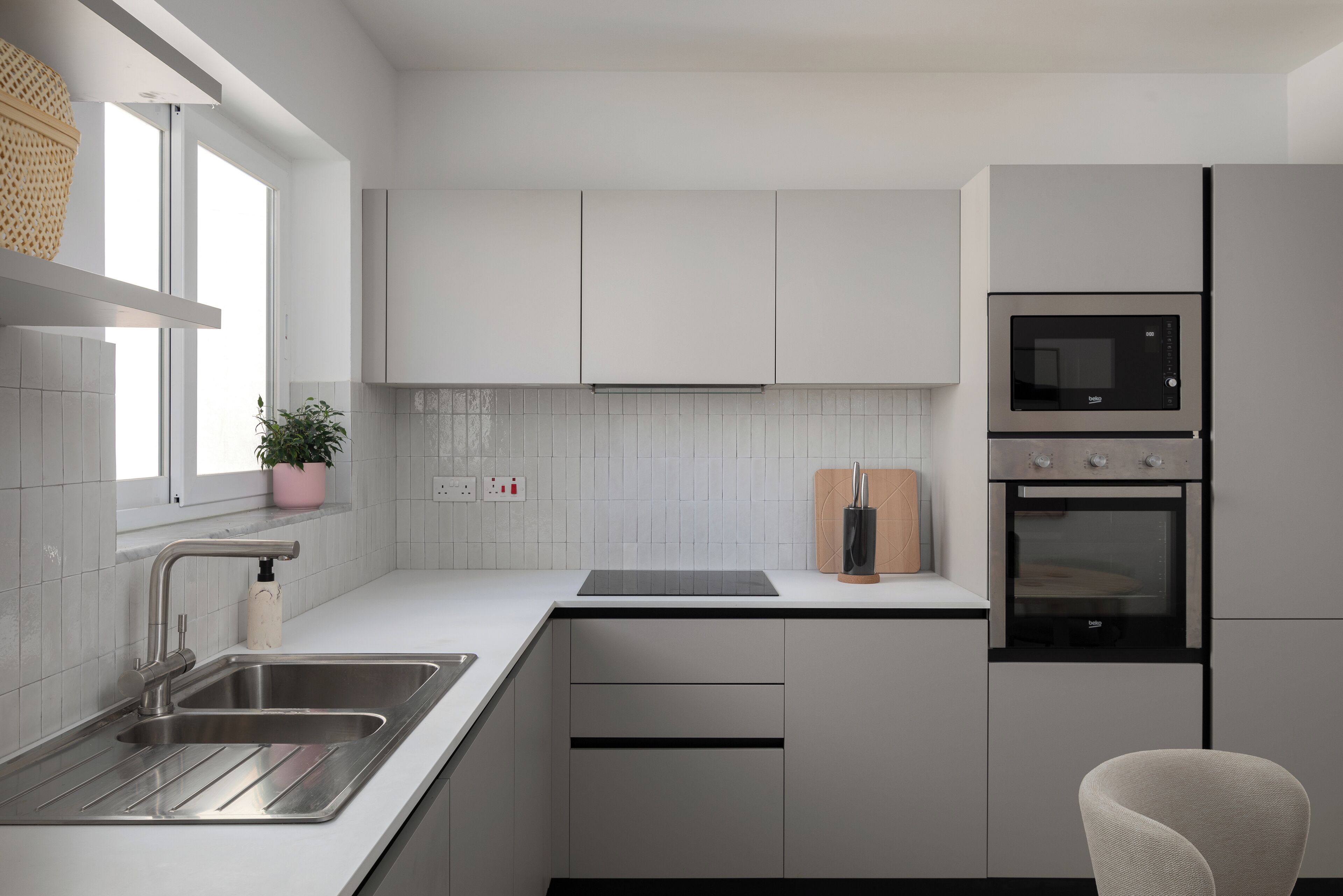 Appartement, uitzicht op stad | Privékeuken | Een waterkoker, een broodrooster