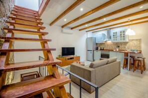 TV, books - Gaia Stone House (Vila Nova de Gaia)
