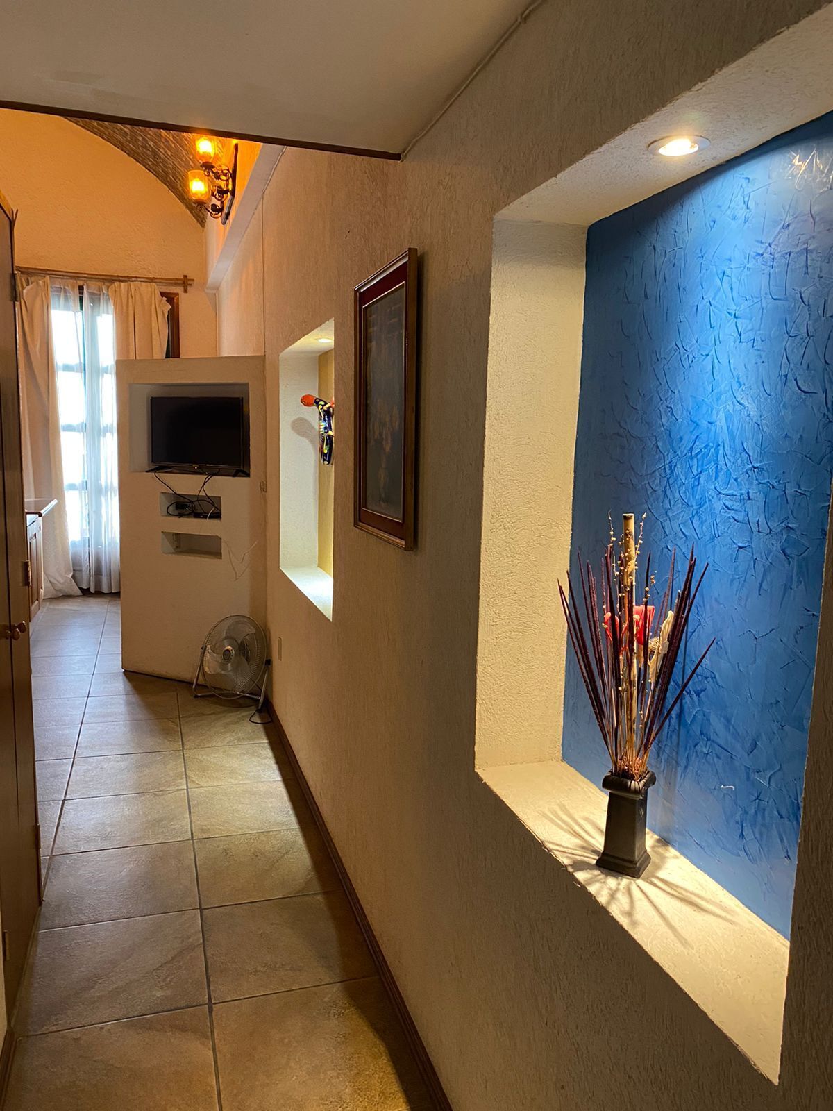 Dobbeltrom – superior, balkong, byutsikt | Innvendig