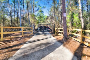 Enceinte de l’hébergement