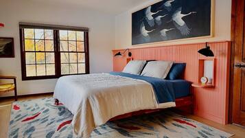 2 chambres, fer et planche à repasser, Wi-Fi, draps fournis