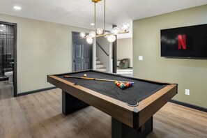 Games room - Bridle & Bourbon Retreat is a private home for intimate groups of up to 6 guests (Shelbyville)