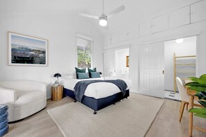 4 soverom, strykejern/-brett, wi-fi og sengetøy