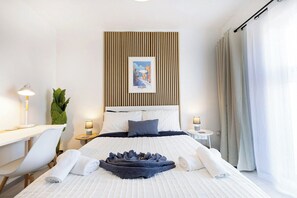 Penthouse, City View | Iron/ironing board, free WiFi - 2BR Penthouse with Large Front Terrace (St. Paul's Bay)