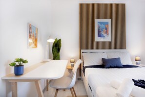 Penthouse, City View | Iron/ironing board, free WiFi - 2BR Penthouse with Large Front Terrace (St. Paul's Bay)