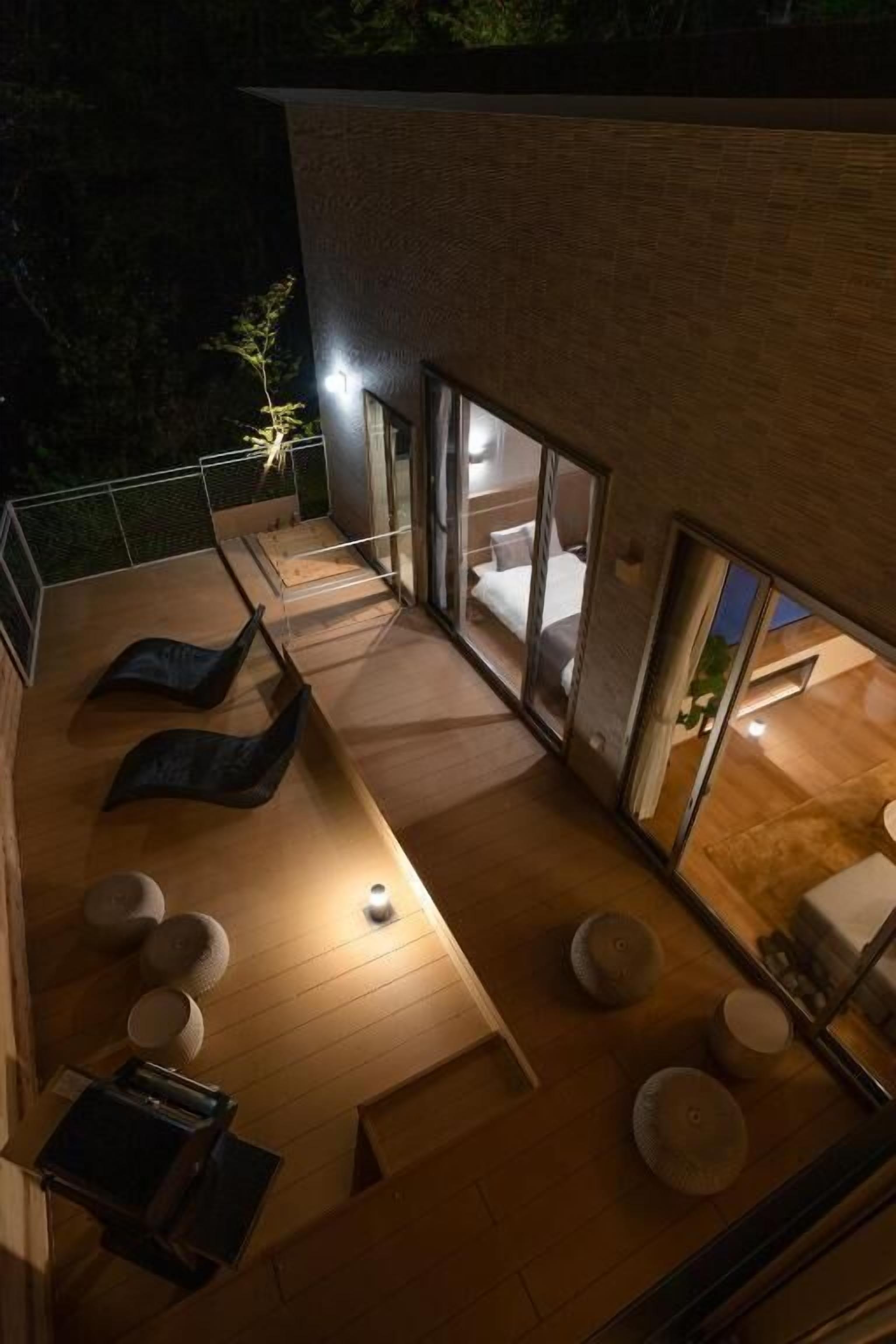 独立别墅, 庭院景观 | 露台