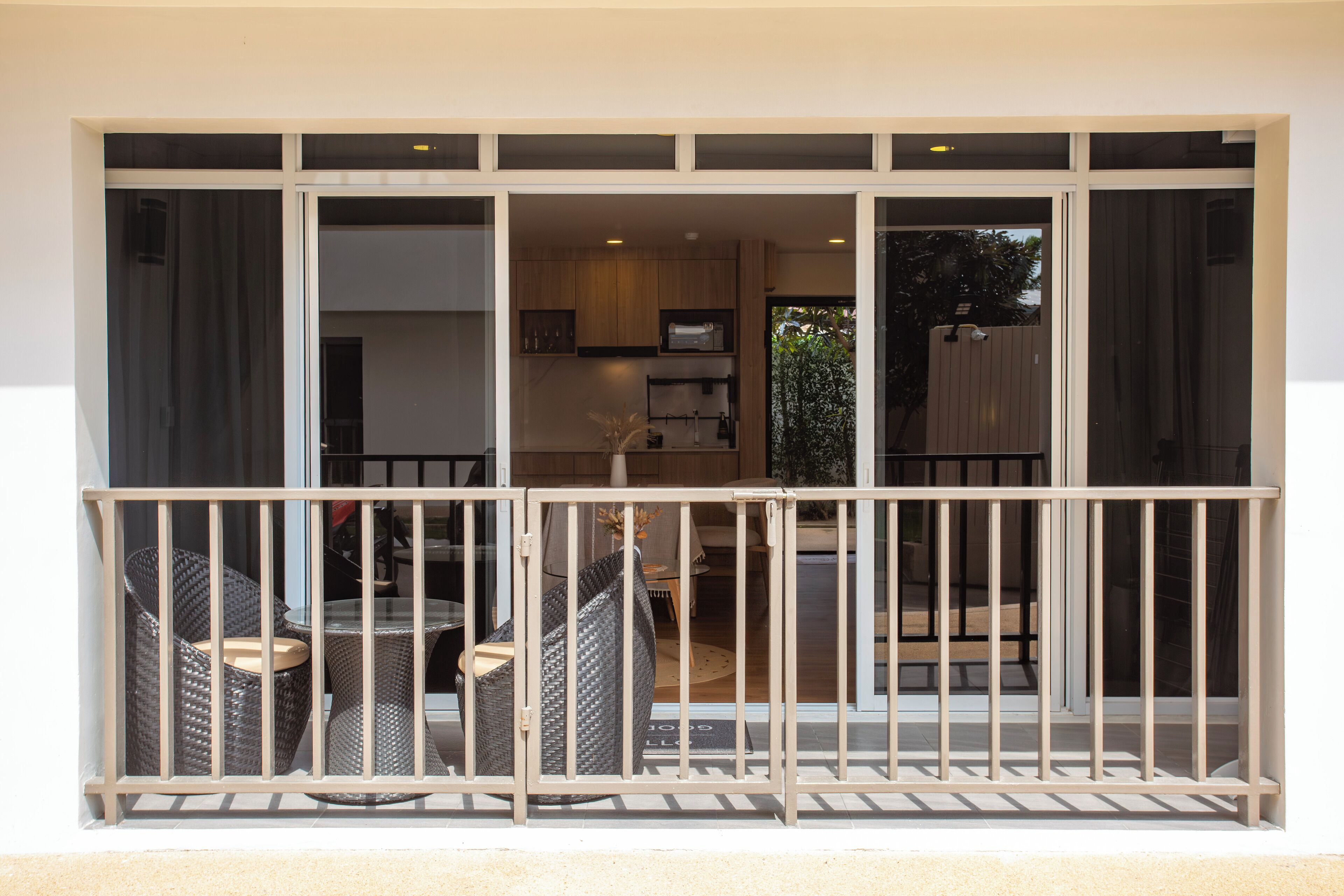 Enceinte de l’hébergement