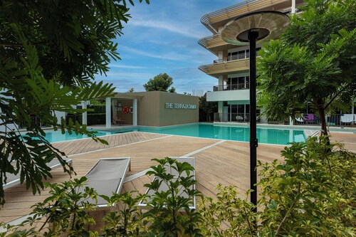 1BR Walk to Lamai Beach Sauna & Gym C264