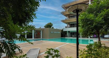 1BR Walk to Lamai Beach Sauna & Gym C264