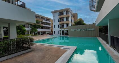 1BR Walk to Lamai Beach Sauna & Gym C264