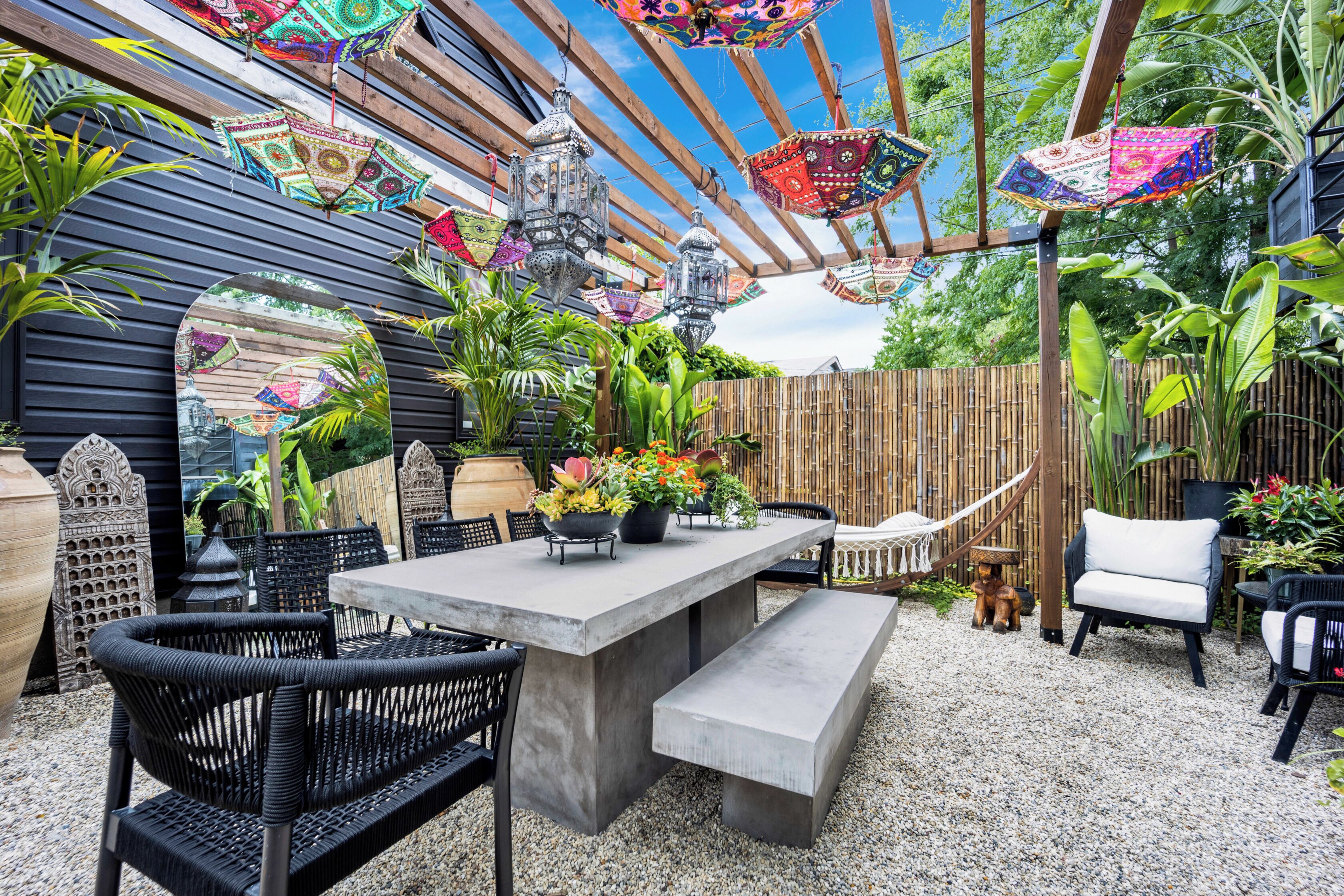 Restauration en plein air