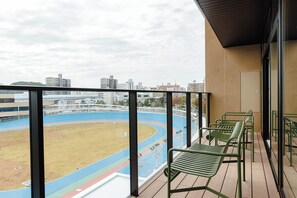基本套房, 非吸煙房 (Oval Suite Velodrome side) | 陽台景觀