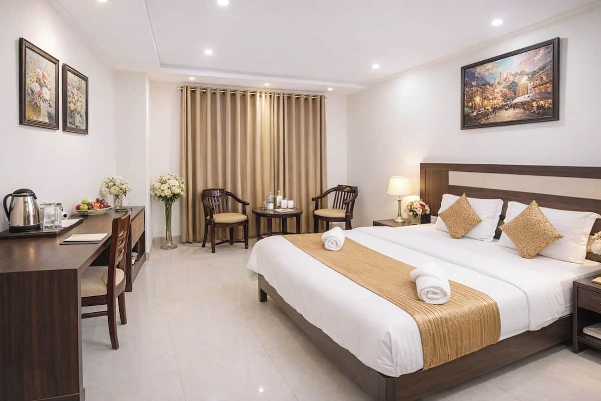 Executive Double Room, Air conditioning | View from room