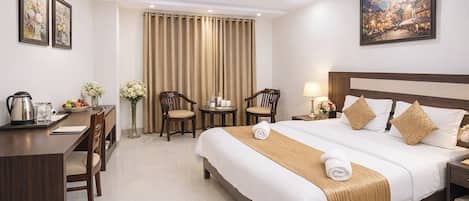 Chambre exécutive double, climatisation | Vue de la chambre