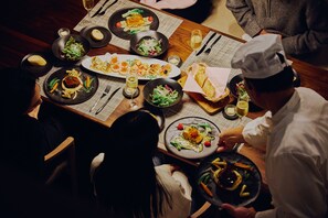 Villa, Non Smoking | In-room dining