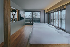 In-room safe, laptop workspace, free WiFi, bed sheets - Villa El Cielo Myoko (Myoko)