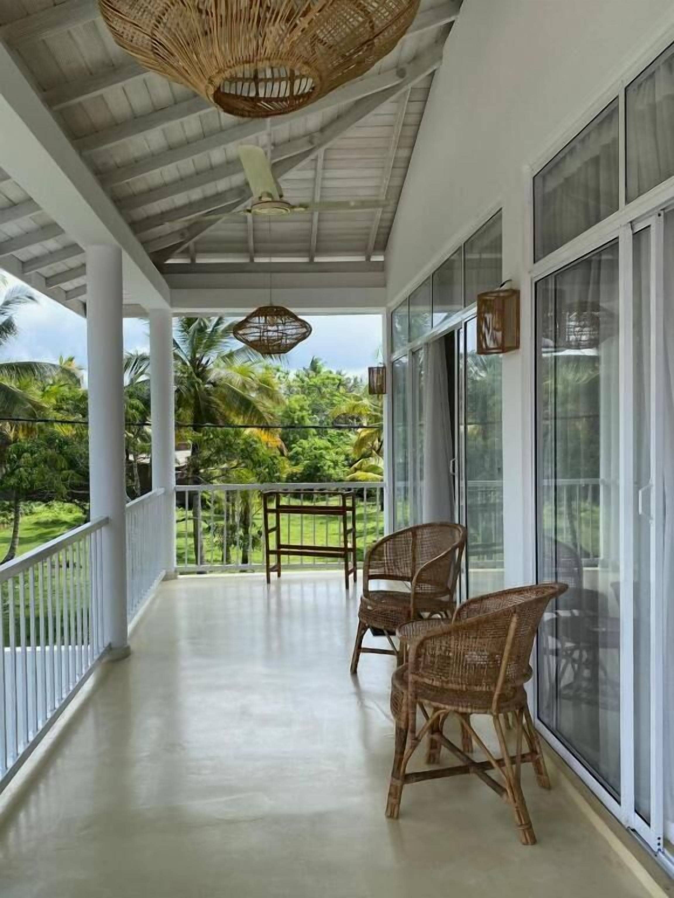 Luksusleilighet, balkong, bakgårdsutsikt | Terrasse/patio