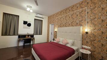 1 makuuhuone, ilmainen Wi-Fi, vuodevaatteet