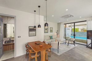 Dining - 2 bedroom pool villa in Chalong Phuket  (Tambon Chalong)